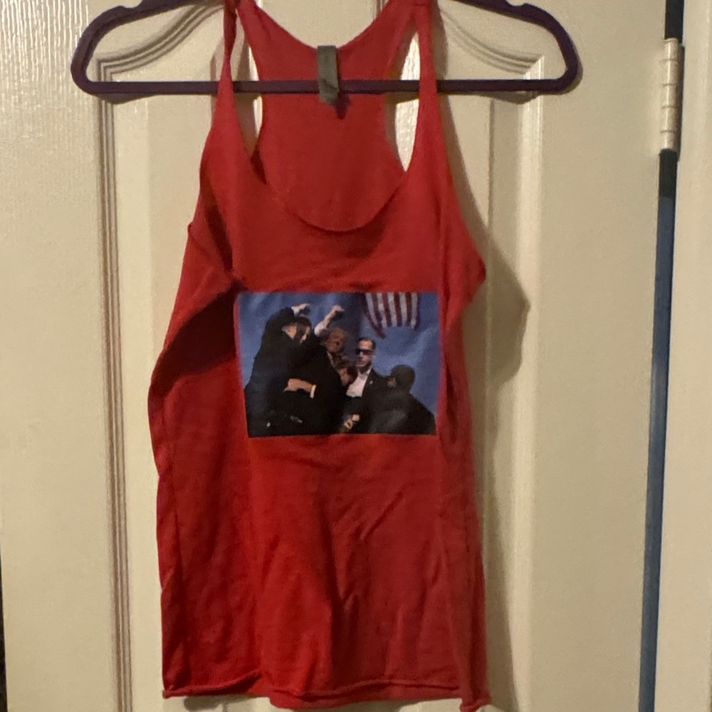 Trump tank top